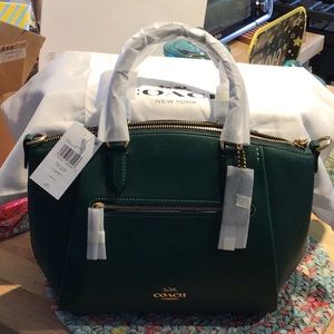 COACH PURSE Dark Pine